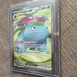 Pokemon TCG Venusaur EX Full Art English 151 Card 182/165 - Image 3