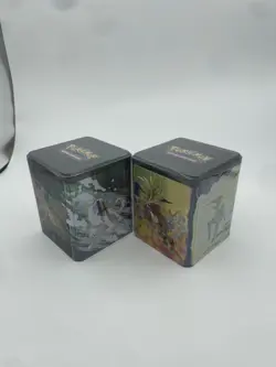 New Pokemon TCG Stacking Tin x 2 [Treasures of Ruin + Paradox Pokemon] - Image 2