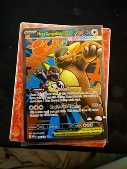 Pokemon TCG Mega Kangaskhan EX 164/132 Mega Evolution Ultra Rare Pack Fresh - Image 1