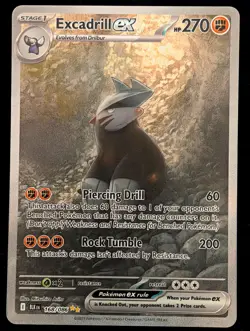 Excadrill ex - (168/086) SV: Black Bolt Pokemon NM - Image 1