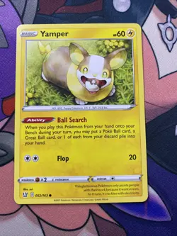 Pokemon TCG Battle Styles Yamper 052/163 - Image 1