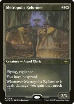 🧙Metropolis Reformer R 0104 Foil MAT March Of The Machines MTG - Image 1