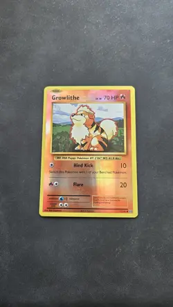 Growlithe Reverse Holo 17/108 - Pokemon TCG - XY Evolutions - LP - Image 1