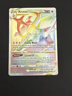 Pokemon TCG Brilliant Stars - Arceus VSTAR 176/172 Secret Rare Rainbow - Image 1