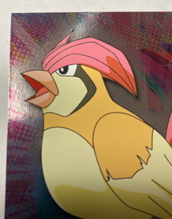 Pidgeotto 1999 Pokemon Topps TV Animation #17 Foil Near Mint - Image 4