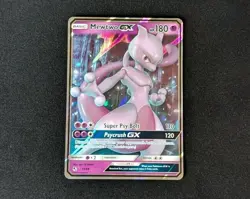 Mewtwo GX #31 Pokemon Hidden Fates NM - Image 1