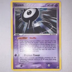 Pokemon TCG Unown (L) L/28 Unseen Forces Holo Rare Basic 60HP EN 2005 - Image 2