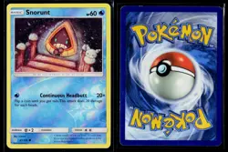 SNORUNT 47/236 COMMON COSMIC ECLIPSE POKEMON REVERSE HOLO LP - Image 1