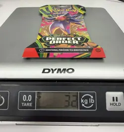 HEAVY! GOD PACKUU SIRUU 32g Perfect Order Pokemon TCG Sleeved Booster (SEALED) - Image 1