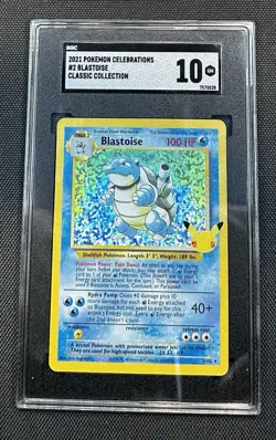 Pokemon Celebrations SGC 10 Blastoise - Image 1