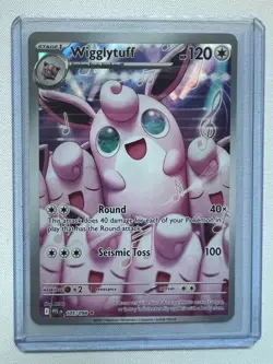 Pokemon Wigglytuff 105/094 Phantasmal Flames Illustration Rare NM - Image 3