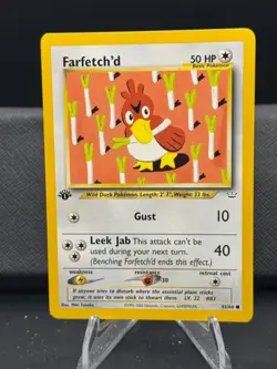 Pokemon Neo Revelation - Farfetch'd, 43/64 - 1st Edition - Image 1