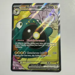 Pokemon TCG Iono's Bellibolt ex 172/159 Sv09: Journey Together UR. Near Mint/M - Image 1