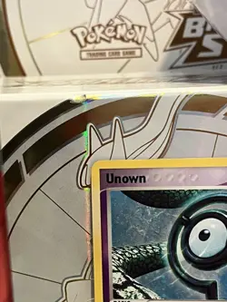 Unown C C/28 Holo Rare EX Unseen Forces Pokemon 2005 NM SWIRL - Image 2