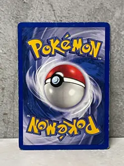 Pokemon Base Shadowless PIKACHU Red Cheeks 58/102 (invB) played - Image 2