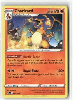 2024 Pokemon McDonald's Collection Charizard 001/015 Holo Promo NM - Image 1