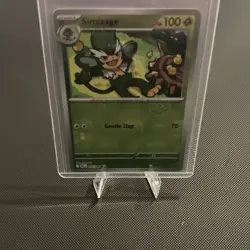 Pokemon TCG Simisage Black Bolt 005/086 Uncommon Reverse Holo Masterball NM - Image 1