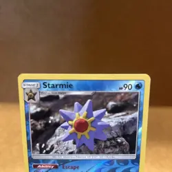 Starmie 16/111 Sm-Crimson Invasion Pokemon TCG Reverse Holo Near Mint/Mint - Image 3