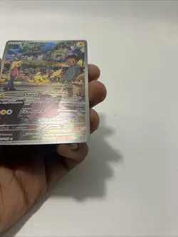 Pikachu 173/165 IR Pokemon 151 Illustration Rare Full Art MP - Image 4