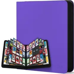 3 x pokemon Laser Engraved 12 Pocket Purple/Pink/Blue Binders - Image 5