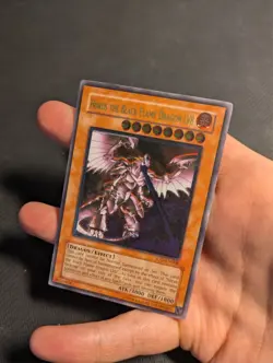 Yugioh Horus the Black Flame Dragon LV8 SOD-EN008 Ultimate Rare VLP! - Image 2