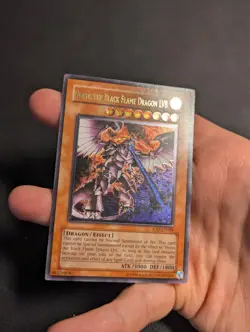 Yugioh Horus the Black Flame Dragon LV8 SOD-EN008 Ultimate Rare VLP! - Image 3