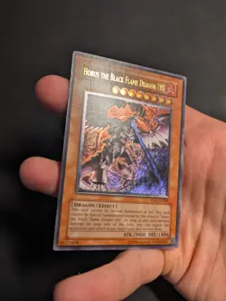 Yugioh Horus the Black Flame Dragon LV8 SOD-EN008 Ultimate Rare VLP! - Image 4