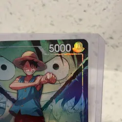 Bandai One Piece Card Game OP16-022 Monkey D. Luffy Leader Alt Art Foil - Image 4