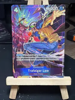 One Piece TCG-Trafalgar Law #P-093 Promo llustration Box Vol. 6 - Image 3
