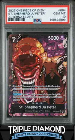 2025 One Piece Carrying/Will OP13 St. Shepherd Ju Peter Alt Art PSA 10 BNB473 - Image 1