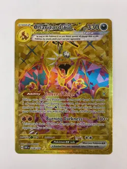 Charizard EX 228/197 - Obsidian Flames - Pokemon Card Holo Hyper Rare - LP 💥 - Image 1