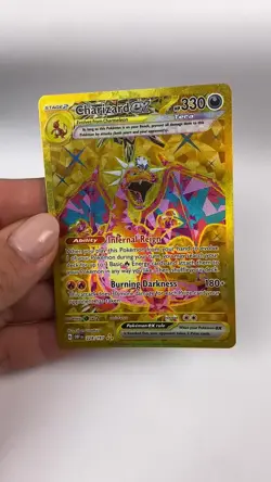 Charizard EX 228/197 - Obsidian Flames - Pokemon Card Holo Hyper Rare - LP 💥 - Image 2