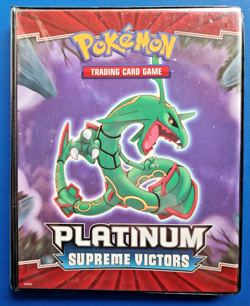Ultra Pro Platinum Supreme Victors Rayquaza Absol Pokemon Card Binder 2009 TCG - Image 1