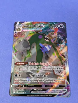 Garbodor VMAX - 101/203 - Rare Holo Evolving Skies - Pokemon Card - NM - Image 1