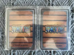 2002 One Piece Carddass Card Game Luffy Pirate Promo GA-01 GA-02 Not For Sale - Image 3