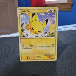 Pikachu Pokemon TCG HGSS Undaunted Common Card #61/90 - Image 1