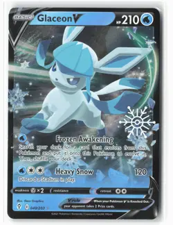 Miscellaneous Cards & Products #040/203 Glaceon V Holo - 16115 - Image 1