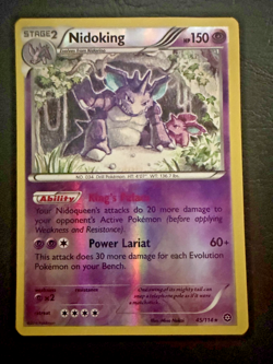 Nidoking (45/114) - XY: Steam Siege Reverse Holo Rare - Pokemon Card - Image 1