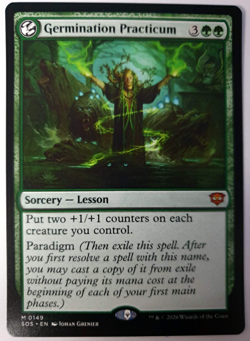 Germination Practicum - Mythic - MTG Secrets of Strixhaven - 0149 NM - Image 1
