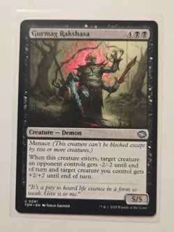 Gurmag Rakshasa - 81 - Tarkir Dragonstorm - NM - Creature - U - Image 1