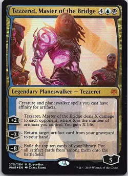 Tezzeret, Master of the Bridge Foil M 275 LP - Image 1