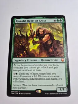Magic the Gathering MTG - Kamahl, Heart of Krosa - Commander Legends - NM - Image 1