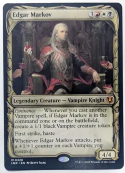 Innistrad Remastered EDGAR MARKOV *Showcase* NM Magic MTG Free Shipping! - Image 1