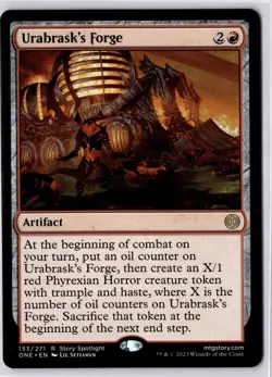 Urabrask's Forge Phyrexia: All Will Be One Regular NM R 153/271 - Image 1
