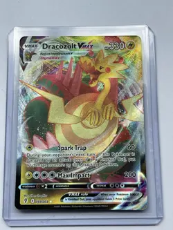 Dracozolt VMAX - 059/203 - Pokemon Evolving Skies Sword Shield Rare Card NM - Image 2