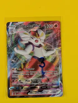 Cinderace VMAX - 019/072 - Ultra Rare Shining Fates - Pokemon Card - NM - Image 3