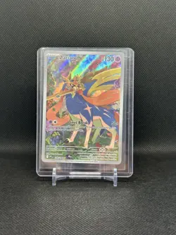Pokemon - Zacian - 100/094 - ME02: Phantasmal Flames -Holo -Illustration Rare NM - Image 3