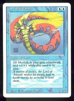 MTG - Signore di Atlantide / Lord of Atlantis - Revised 3RD EDITION Eng (PL) - Image 1