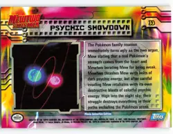 Psychic Showdown - Blue Logo - #33 Topps Movie - Pokemon TCG - 1999 - Image 2