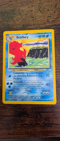 Octillery 34/64 Uncommon Neo Revelation Pokemon Lightly Played - Image 1
